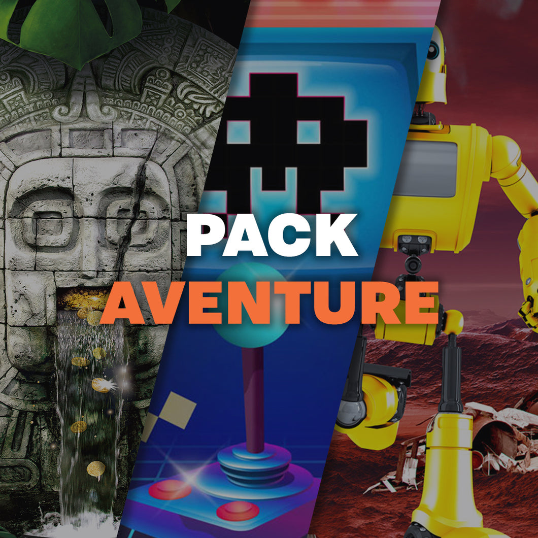 Pack Aventure (3 Jeux)