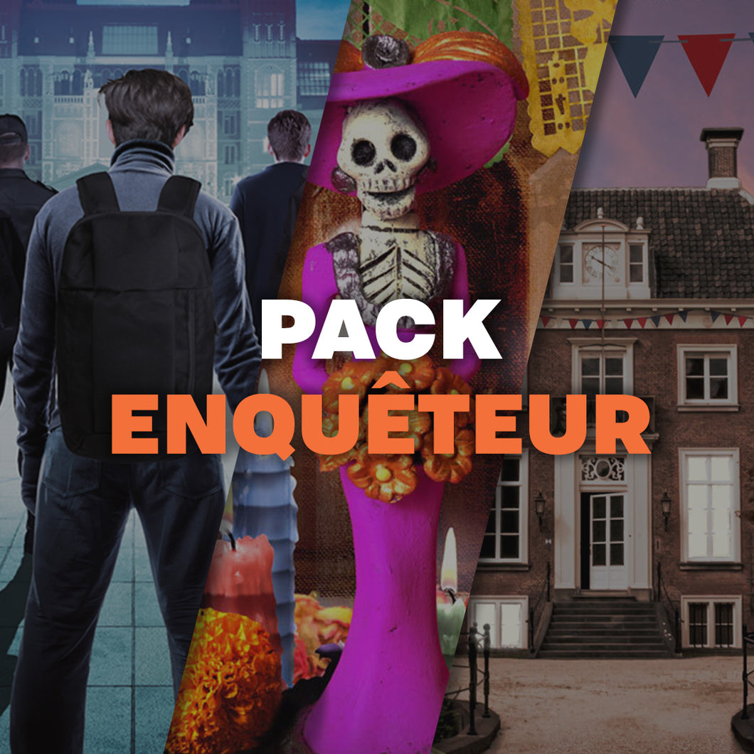 Pack Enquêteur (3 Jeux)